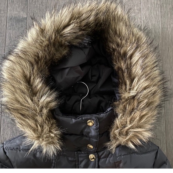 🔥HOST PIC🔥 LN MICHAEL KORS Women's Long Down Jacket Coat Dark Gray Gorgeous! - Picture 5 of 10